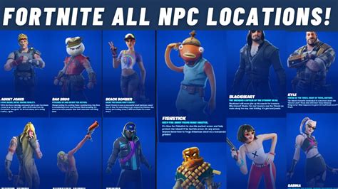 npc news|new npcs fortnite.